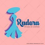 طراحی لوگو فروشگاه لباس زنانه رادورا