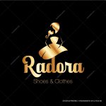 طراحی لوگو فروشگاه لباس زنانه رادورا